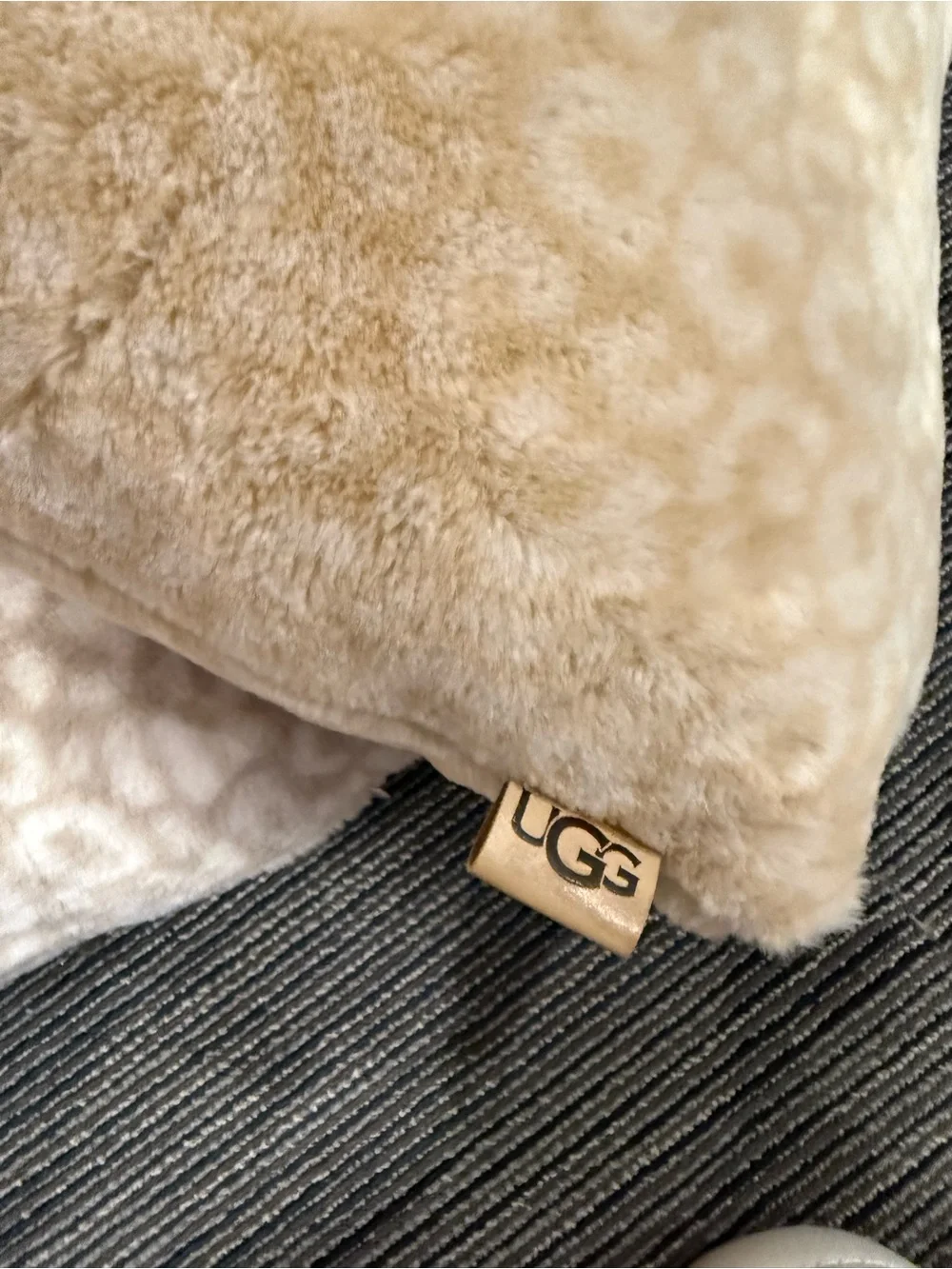 Ugg Leopard Pillows- set of 2